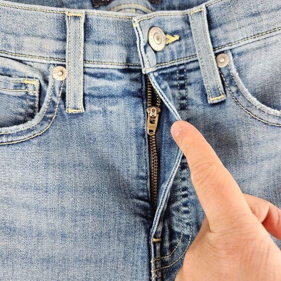 Lucky Brand Jeans Womens 26x29‎ Blue Bridgette High Rise Skinny Denim Light Wash - Picture 3 of 16